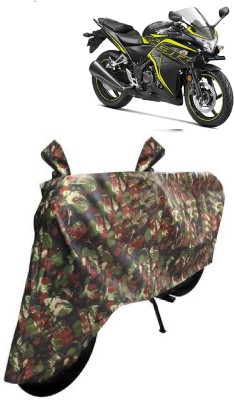 BIKECOVER Two Wheeler Cover for Honda(CBR 250R, Green)