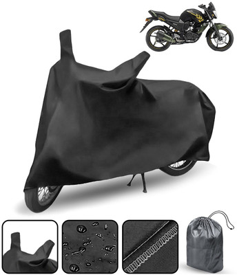 THE REAL ARV Waterproof Two Wheeler Cover for Yamaha(FZ, Black)