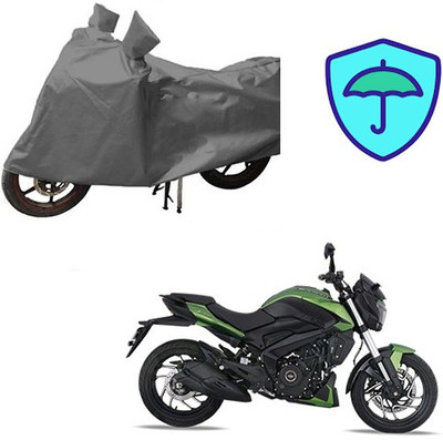 RPSENTTERPR Waterproof Two Wheeler Cover for Bajaj(Dominar, Grey)