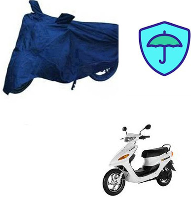 RPSENTTERPR Waterproof Two Wheeler Cover for Indus(Yo Electron, Blue)