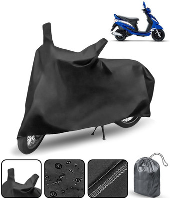 APNEK Waterproof Two Wheeler Cover for Mahindra(Rodeo, Black)