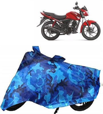 BIKECOVER Two Wheeler Cover for Suzuki(Sling Shot, Blue)