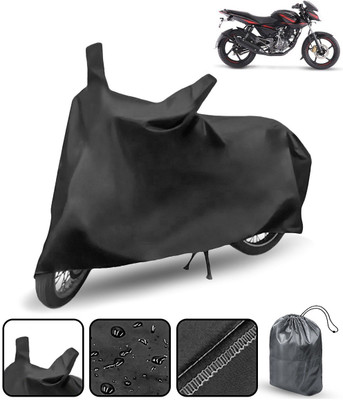 APNEK Waterproof Two Wheeler Cover for Bajaj(Pulsar 135 LS DTS-i, Black)
