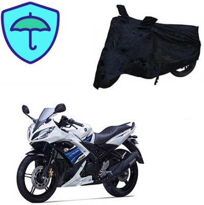 Feel heaven Two Wheeler Cover for Yamaha(YZF R15 S, Black)