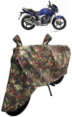 BIKECOVER Two Wheeler Cover for Honda(CBZ TYPE 1, Green)