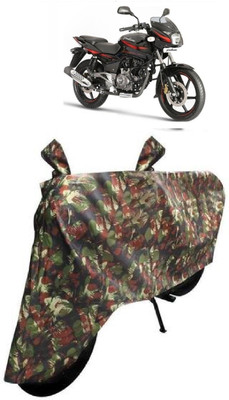 BIKECOVER Two Wheeler Cover for Bajaj(DTS-i, Green)