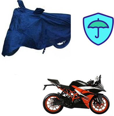RPSENTTERPR Waterproof Two Wheeler Cover for KTM(RC 390, Blue)