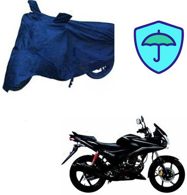 RPSENTTERPR Waterproof Two Wheeler Cover for Honda(CBF Stunner, Blue)