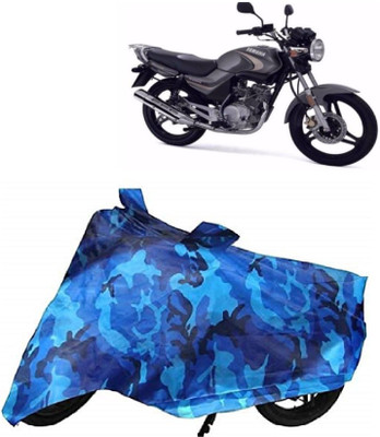 BIKECOVER Two Wheeler Cover for Yamaha(YBR 125, Blue)
