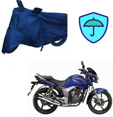 RPSENTTERPR Waterproof Two Wheeler Cover for Honda(CBZ TYPE 1, Blue)