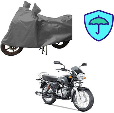 Atulit enterprises Waterproof Two Wheeler Cover for Bajaj(Boxer, Grey)