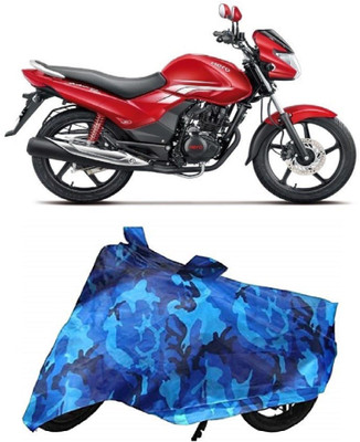 BIKECOVER Two Wheeler Cover for Hero(Achiever, Blue)