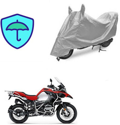 Feel heaven Two Wheeler Cover for BMW(R 1200 GS, Silver)
