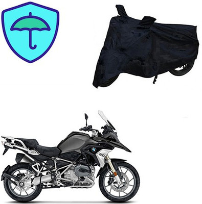 saanvi Two Wheeler Cover for BMW(1200 GS, Black)