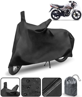 THE REAL ARV Waterproof Two Wheeler Cover for TVS(Pheonix, Black)