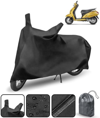 AutoRetail Waterproof Two Wheeler Cover for Honda(Activa 5G, Black)