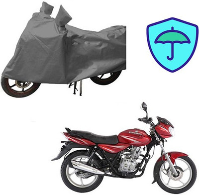 RPSENTTERPR Waterproof Two Wheeler Cover for Bajaj(Discover 125 DTS-i, Grey)
