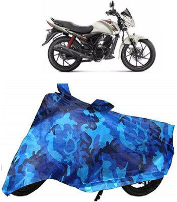 BIKECOVER Two Wheeler Cover for Suzuki(Sling, Blue)