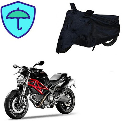Feel heaven Two Wheeler Cover for Ducati(Monster 796 S2R, Black)