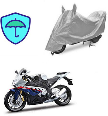 saanvi Two Wheeler Cover for BMW(X1, Silver)