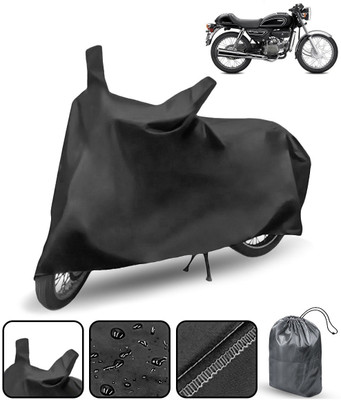 AutoRetail Waterproof Two Wheeler Cover for Hero(Splendor Pro Classic, Black)