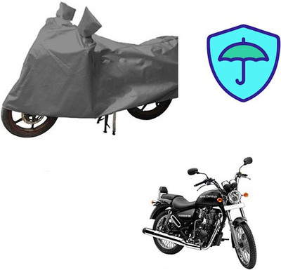RPSENTTERPR Waterproof Two Wheeler Cover for Royal Enfield(Thunderbird 350, Grey)