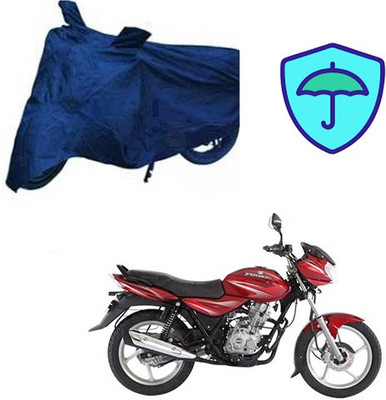 RPSENTTERPR Waterproof Two Wheeler Cover for Bajaj(Discover 125 DTS-i, Blue)