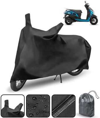 APNEK Waterproof Two Wheeler Cover for Yamaha(Alpha, Black)