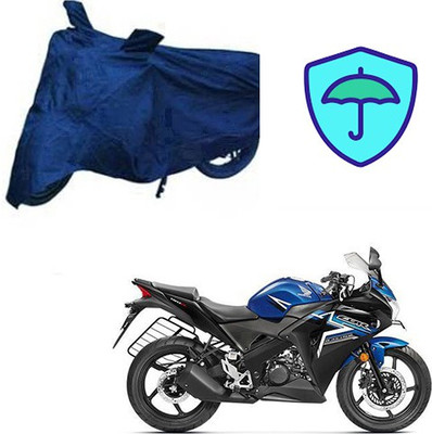 RPSENTTERPR Waterproof Two Wheeler Cover for Honda(CBR 150R, Blue)