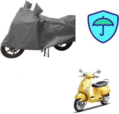 RPSENTTERPR Waterproof Two Wheeler Cover for Piaggio(Vespa SXL, Grey)