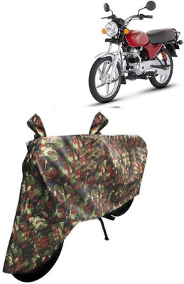 BIKECOVER Two Wheeler Cover for Bajaj(Boxer, Green)