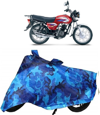 BIKECOVER Two Wheeler Cover for TVS(Max, Blue)
