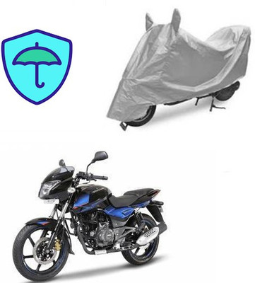 Feel heaven Two Wheeler Cover for Bajaj(Pulsar 150 DTS-i, Silver)