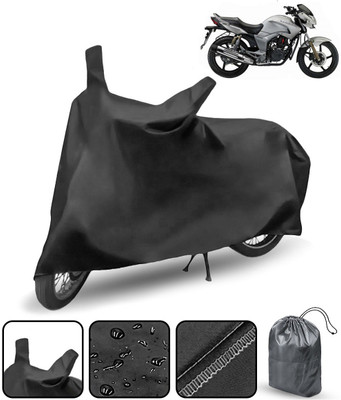 AutoRetail Waterproof Two Wheeler Cover for Hero(Hunk, Black)