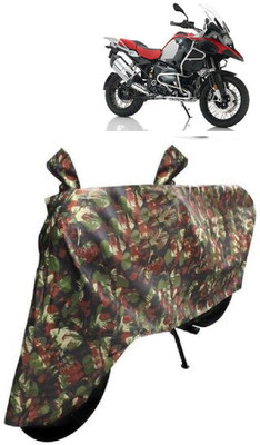 BIKECOVER Two Wheeler Cover for BMW(R 1200 GS, Green)