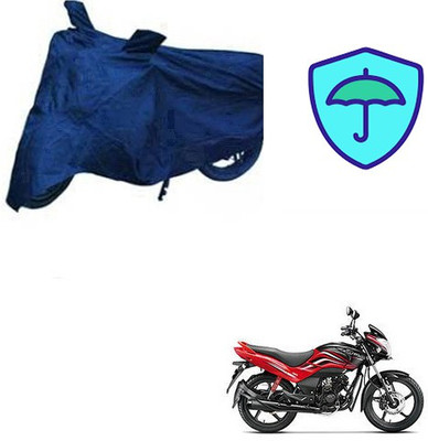 RPSENTTERPR Waterproof Two Wheeler Cover for Honda(Passion Xpro, Blue)