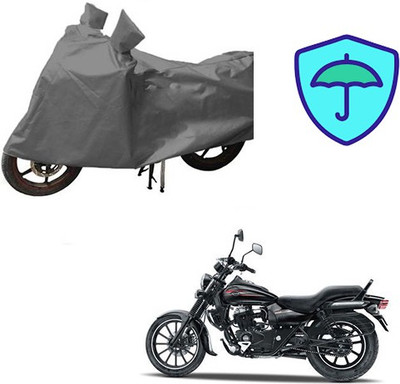 RPSENTTERPR Waterproof Two Wheeler Cover for Bajaj(Avenger 150 Street, Grey)