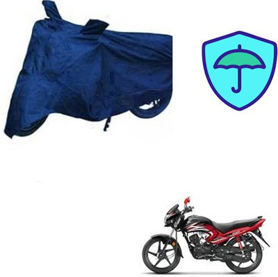 RPSENTTERPR Waterproof Two Wheeler Cover for Honda(Dream Yuga, Blue)