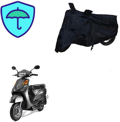 Feel heaven Two Wheeler Cover for Indus(Yo Spark, Black)