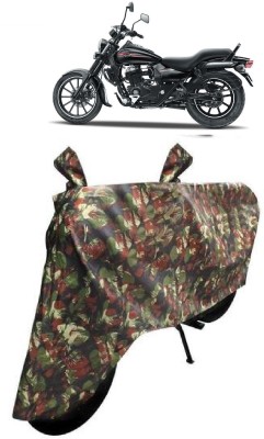 BIKECOVER Two Wheeler Cover for Bajaj(Avenger 150 Street, Green)