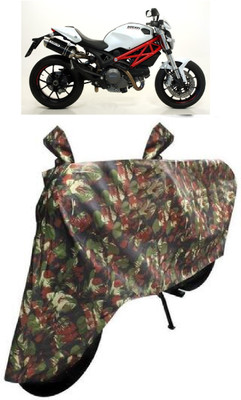 BIKECOVER Two Wheeler Cover for Ducati(Monster 796 S2R, Green)