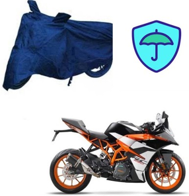 RPSENTTERPR Waterproof Two Wheeler Cover for KTM(RD 350, Blue)