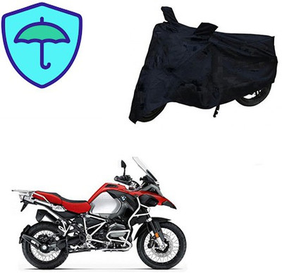 saanvi Two Wheeler Cover for BMW(R 1200 GS, Black)
