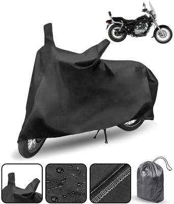 AutoRetail Waterproof Two Wheeler Cover for Bajaj(Avenger 220 DTS-i, Black)