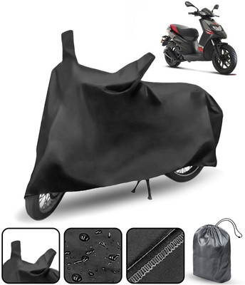 APNEK Waterproof Two Wheeler Cover for Aprilia(SR 125, Black)