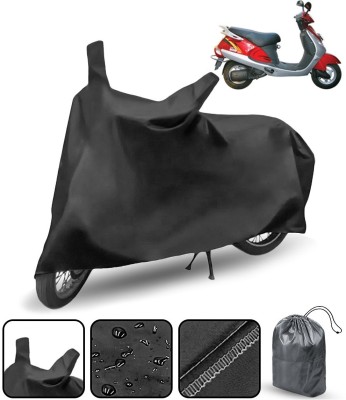 APNEK Waterproof Two Wheeler Cover for Kinetic(Nova, Black)