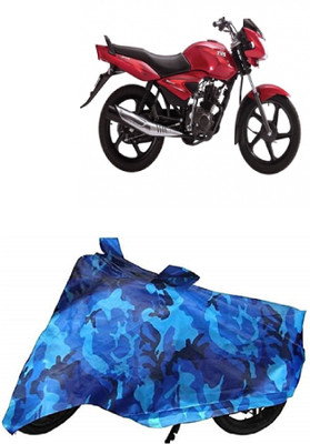 BIKECOVER Two Wheeler Cover for TVS(Jive, Blue)