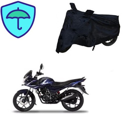 Feel heaven Two Wheeler Cover for Bajaj(Discover 150 f, Black)