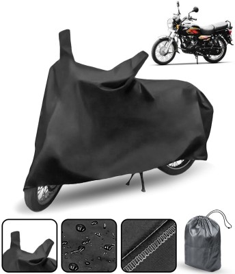 THE REAL ARV Waterproof Two Wheeler Cover for TVS(Max, Black)