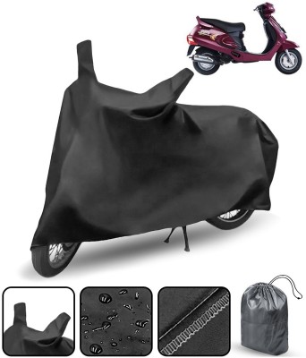 AutoRetail Waterproof Two Wheeler Cover for Mahindra(Duro, Black)